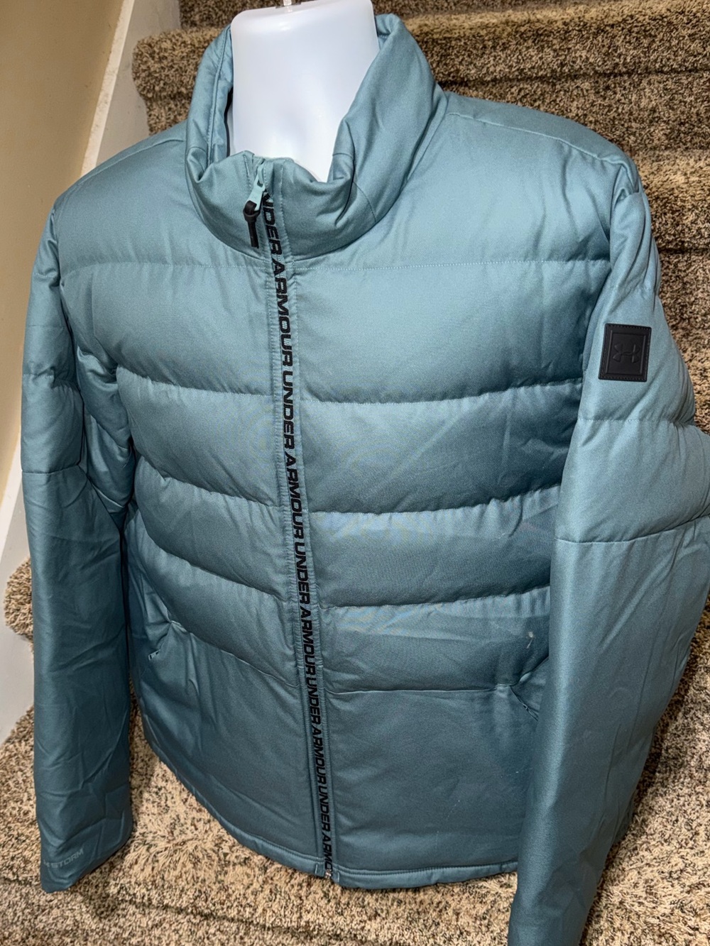 Incredible - Under Armour Storm *Duck DOWN* men’s puffer ski snow coat jacket